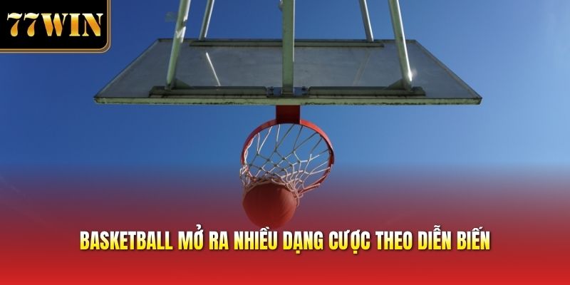 Basketball mở ra nhiều dạng cược theo diễn biến